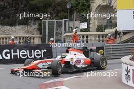 Sergio Canamasas (ESP), MP Motorsport 21.05.2015. GP2 Series, Rd 3, Monte Carlo, Monaco, Thursday.