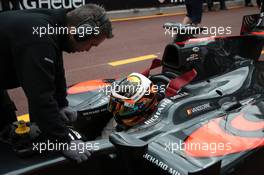 Stoffel Vandoorne (BEL), ART Grand Prix 21.05.2015. GP2 Series, Rd 3, Monte Carlo, Monaco, Thursday.