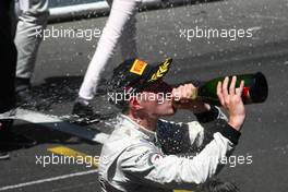 Race 1, Stoffel Vandoorne (BEL), ART Grand Prix is celebrating his victory 22.05.2015. GP2 Series, Rd 3, Monte Carlo, Monaco, Friday.