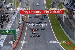 Race 1,  Start of the race 20.06.2015. GP3 Series, Rd 2, Spielberg, Austria, Saturday.