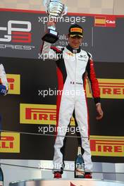 Podium: winner race 1 Esteban Ocon (FRA), Art Grand Prix 09.05.2015. GP3 Series, Rd 1, Barcelona, Spain, Saturday.
