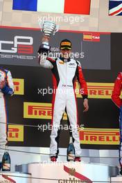 Podium: winner race 1 Esteban Ocon (FRA), Art Grand Prix 09.05.2015. GP3 Series, Rd 1, Barcelona, Spain, Saturday.