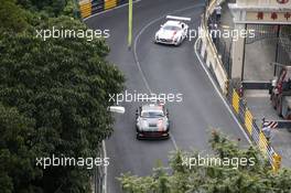 Renger van der Zande (NDL) Mercedes AMG Driving Academy Mercedes-Benz SLS AMG GT3 and Maro Engel (GER) Mercedes AMG Driving Academy Mercedes–Benz SLS AMG GT3 20.11.2015. FIA GT Worldcup, Macau, China