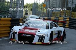 René Rast (GER) Audi Sport Team WRT Audi R8 LMS 19.11.2015. FIA GT Worldcup, Macau, China