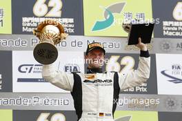 Winner Maro Engel (GER) Mercedes AMG Driving Academy Mercedes–Benz SLS AMG GT3 22.11.2015. FIA GT Worldcup, Macau, China