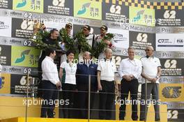 Podium with the Winner Maro Engel (GER) Mercedes AMG Driving Academy Mercedes–Benz SLS AMG GT3 22.11.2015. FIA GT Worldcup, Macau, China