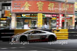 René Rast (GER) Audi Sport Team WRT Audi R8 LMS 21.11.2015. FIA GT Worldcup, Macau, China