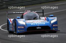 Tsugio Matsuda (JPN) / Mark Shulzhitskiy (RUS) / Luca Ordonez (ESP) #21 Nissan Motorsports Nissan GT-R LM Nismo - Hybrid. 29-31.05.2015. Le Mans 24 Hours Test Day, Le Mans, France.