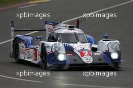 Alexander Wurz (AUT) / Stephane Sarrazin (FRA) / Mike Conway (GBR) #02 Toyota Racing Toyota TS040 Hybrid. 29-31.05.2015. Le Mans 24 Hours Test Day, Le Mans, France.