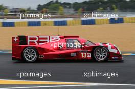 Nicolas Prost (FRA) / Nick Heidfeld (GER) / Mathias Beche (SUI) #13 Rebellion Racing Rebellion R1 Toyota. 29-31.05.2015. Le Mans 24 Hours Test Day, Le Mans, France.