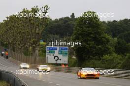 Alex MacDowall (GBR) / Richie Stanaway / Fernando Rees (BRA) #99 Aston Martin Vantage V8. 29-31.05.2015. Le Mans 24 Hours Test Day, Le Mans, France.
