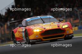 Alex MacDowall (GBR) / Richie Stanaway / Fernando Rees (BRA) #99 Aston Martin Vantage V8. 29-31.05.2015. Le Mans 24 Hours Test Day, Le Mans, France.