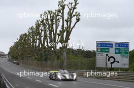 Simon Trummer (SUI) / Pierre Kaffer (GER) / Tiago Monteiro (POR) #04 Team Bykolles CLM P1/01 - AER. 29-31.05.2015. Le Mans 24 Hours Test Day, Le Mans, France.