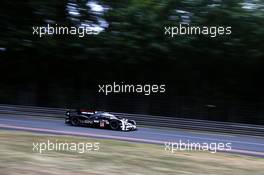 Romain Dumas, Neel Jani, Marc Lieb #18 Porsche Team Porsche 919 Hybrid 10.06.2015. Le Mans 24 Hour, Practice, Le Mans, France.