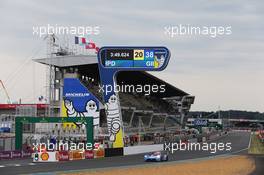Tsugio Matsuda (JPN) / Mark Shulzhitskiy (RUS) / Luca Ordonez (ESP) #21 Nissan Motorsports Nissan GT-R LM Nismo - Hybrid. 10.06.2015. FIA World Endurance Championship Le Mans 24 Hours, Practice and Qualifying, Le Mans, France. Wednesday.