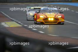 Fernando Rees, Alex MacDowall, Richie Stanaway #99 Aston Martin Racing V8 Aston Martin Vantage GTE 10.06.2015. Le Mans 24 Hour, Practice, Le Mans, France.