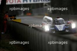 Maurizio Mediani, David Markosov, Nicolas Minassian  #27 SMP Racing BR01 stops on Track 10.06.2015. Le Mans 24 Hour, Practice, Le Mans, France.