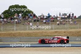 Olivier Pla, Jann Mardenborough, Max Chilton #23 Nissan Motorsports Nissan GT-R LM NISMO 11.06.2015. Le Mans 24 Hour, Qualifying, Le Mans, France.