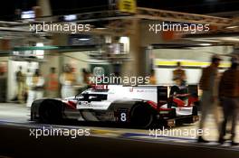 Lucas Di Grassi, Loic Duval, Oliver Jarvis #8 Audi Sport Team Joest Audi R18 e-tron quattro 11.06.2015. Le Mans 24 Hour, Qualifying, Le Mans, France.