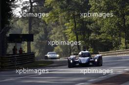 Mikhail Aleshin, Kirill Ladygin, Anton Ladygin #37 SMP Racing BR01 13.06.2015. Le Mans 24 Hour, Warm Up, Le Mans, France.
