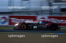 Olivier Pla, Jann Mardenborough, Max Chilton #23 Nissan Motorsports Nissan GT-R LM NISMO 14.06.2015. Le Mans 24 Hour, Race, Le Mans, France.