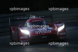 Olivier Pla (FRA) / Jann Mardenborough (GBR) / Max Chilton (GBR) #23 Nissan Motorsports Nissan GT-R LM Nismo - Hybrid. 14.06.2015. FIA World Endurance Championship Le Mans 24 Hours, Race, Le Mans, France. Race.