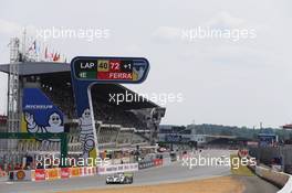 Simon Trummer (SUI) / Pierre Kaffer (GER) / Tiago Monteiro (POR) #04 Team Bykolles CLM P1/01 - AER. 13.06.2015. FIA World Endurance Championship Le Mans 24 Hours, Race, Le Mans, France. Race.
