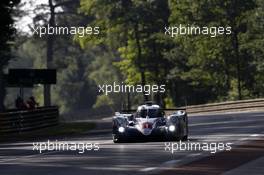 Sébastien Buemi, Anthony Davidson, Kazuki Nakajima #1 Toyota Racing Toyota TS040 Hybrid 13.06.2015. Le Mans 24 Hour, Warm Up, Le Mans, France.