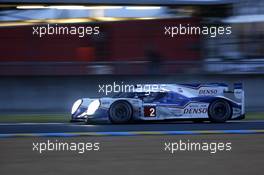 Alexander Wurz, Stéphane Sarrazin, Mike Conway #2 Toyota Racing Toyota TS040 Hybrid 14.06.2015. Le Mans 24 Hour, Race, Le Mans, France.