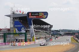Marcel Fassler (SUI) / Andre Lotterer (GER) / Benoit Treluyer (FRA) #07 Audi Sport Team Joest Audi R18 e-tron quattro Hybrid. 13.06.2015. FIA World Endurance Championship Le Mans 24 Hours, Race, Le Mans, France. Race.
