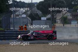 Chris Cumming, Kevin Estre, Laurens Vanthoor #34 OAK Racing Ligier JS P2 13.06.2015. Le Mans 24 Hour, Race, Le Mans, France.