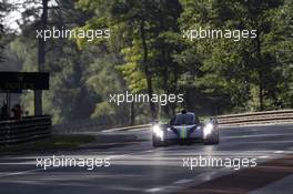 Simon Trummer, Pierre Kaffer, Tiago Monteiro #4 ByKolles Racing CLM P1/01 13.06.2015. Le Mans 24 Hour, Warm Up, Le Mans, France.