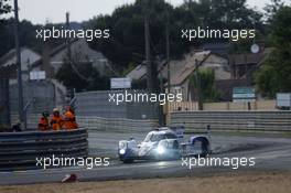 Alexander Wurz, Stéphane Sarrazin, Mike Conway #2 Toyota Racing Toyota TS040 Hybrid 13.06.2015. Le Mans 24 Hour, Race, Le Mans, France.