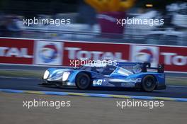 Matthew Howson, Richard Bradley, Nicolas Lapierre #47 KCMG ORECA 05 14.06.2015. Le Mans 24 Hour, Race, Le Mans, France.
