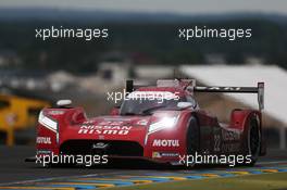 Harry Tincknell (GBR) / Michael Krumm (GER) / Alex Buncombe (GBR) #22 Nissan Motorsports Nissan GT-R LM Nismo - Hybrid. 14.06.2015. FIA World Endurance Championship Le Mans 24 Hours, Race, Le Mans, France. Race.