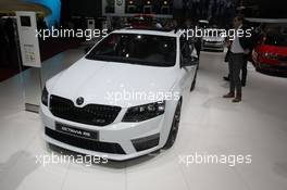 04.03.2015 - Skoda Octavia RS230 03-04.03.2015. Geneva International Motor Show, Geneva, Switzerland. www.xpbimages.com, EMail: requests@xpbimages.com - copy of publication required for printed pictures. Every used picture is fee-liable. © Copyright: Photo4 / XPB Images