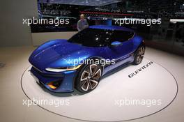 04.03.2015 - Nanoflowcell Quantjno 03-04.03.2015. Geneva International Motor Show, Geneva, Switzerland. www.xpbimages.com, EMail: requests@xpbimages.com - copy of publication required for printed pictures. Every used picture is fee-liable. © Copyright: Photo4 / XPB Images