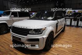 04.03.2015 - Startech Range Rover LWB 03-04.03.2015. Geneva International Motor Show, Geneva, Switzerland. www.xpbimages.com, EMail: requests@xpbimages.com - copy of publication required for printed pictures. Every used picture is fee-liable. © Copyright: Photo4 / XPB Images