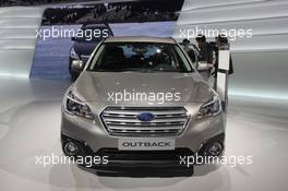 04.03.2015 - Subaru Outback 03-04.03.2015. Geneva International Motor Show, Geneva, Switzerland. www.xpbimages.com, EMail: requests@xpbimages.com - copy of publication required for printed pictures. Every used picture is fee-liable. © Copyright: Photo4 / XPB Images