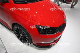 04.03.2015 - Skoda Fabia Montecarlo 03-04.03.2015. Geneva International Motor Show, Geneva, Switzerland. www.xpbimages.com, EMail: requests@xpbimages.com - copy of publication required for printed pictures. Every used picture is fee-liable. © Copyright: Photo4 / XPB Images