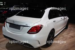 Mercedes C450 AMG 12-13.01.2015. North American International Auto Show, Detroit, USA. www.xpbimages.com, EMail: requests@xpbimages.com - copy of publication required for printed pictures. Every used picture is fee-liable. © Copyright: Photo4 / XPB Images
