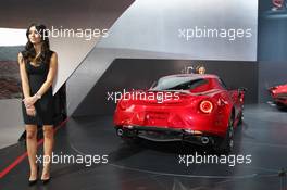 Alfa Romeo Stand 12-13.01.2015. North American International Auto Show, Detroit, USA. www.xpbimages.com, EMail: requests@xpbimages.com - copy of publication required for printed pictures. Every used picture is fee-liable. © Copyright: Photo4 / XPB Images