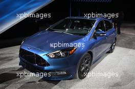 Ford Focus ST 12-13.01.2015. North American International Auto Show, Detroit, USA. www.xpbimages.com, EMail: requests@xpbimages.com - copy of publication required for printed pictures. Every used picture is fee-liable. © Copyright: Photo4 / XPB Images