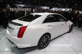 Cadillac CTS-V 12-13.01.2015. North American International Auto Show, Detroit, USA. www.xpbimages.com, EMail: requests@xpbimages.com - copy of publication required for printed pictures. Every used picture is fee-liable. © Copyright: Photo4 / XPB Images