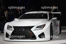 Lexus RCF GT3 12-13.01.2015. North American International Auto Show, Detroit, USA. www.xpbimages.com, EMail: requests@xpbimages.com - copy of publication required for printed pictures. Every used picture is fee-liable. © Copyright: Photo4 / XPB Images