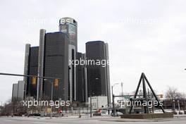 Detroit Downtown, Scenic view 12-13.01.2015. North American International Auto Show, Detroit, USA. www.xpbimages.com, EMail: requests@xpbimages.com - copy of publication required for printed pictures. Every used picture is fee-liable. © Copyright: Photo4 / XPB Images