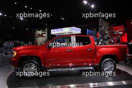 GMC Canyon 12-13.01.2015. North American International Auto Show, Detroit, USA. www.xpbimages.com, EMail: requests@xpbimages.com - copy of publication required for printed pictures. Every used picture is fee-liable. © Copyright: Photo4 / XPB Images