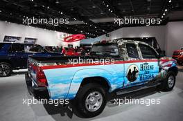 Toyota Stand 12-13.01.2015. North American International Auto Show, Detroit, USA. www.xpbimages.com, EMail: requests@xpbimages.com - copy of publication required for printed pictures. Every used picture is fee-liable. © Copyright: Photo4 / XPB Images