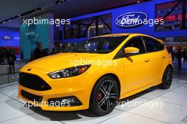 Ford Focus ST 12-13.01.2015. North American International Auto Show, Detroit, USA. www.xpbimages.com, EMail: requests@xpbimages.com - copy of publication required for printed pictures. Every used picture is fee-liable. © Copyright: Photo4 / XPB Images