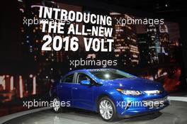Chevrolet Volt II 12-13.01.2015. North American International Auto Show, Detroit, USA. www.xpbimages.com, EMail: requests@xpbimages.com - copy of publication required for printed pictures. Every used picture is fee-liable. © Copyright: Photo4 / XPB Images